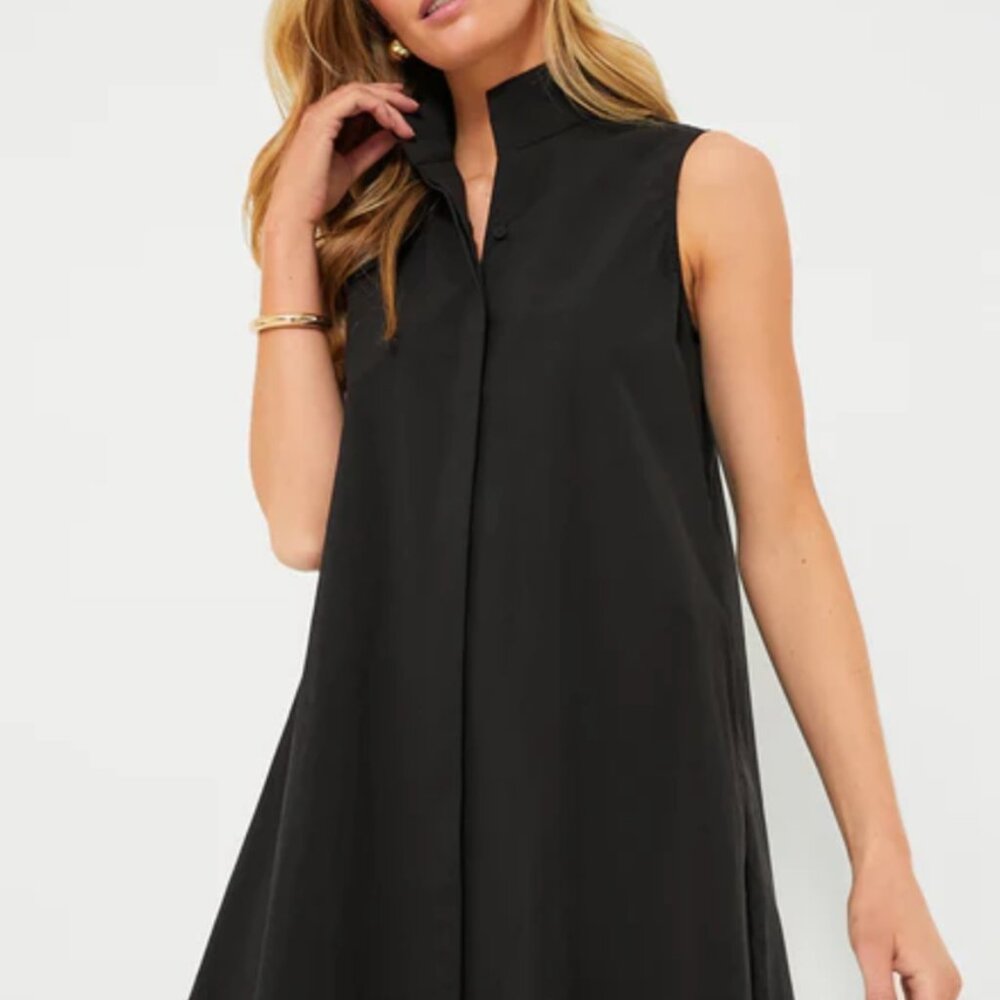 Tuckernuck Black Sleeveless Charlie Dress, Size XL